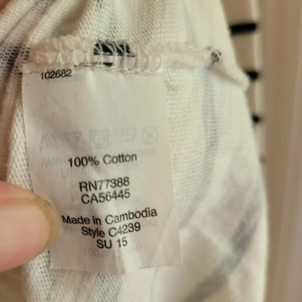 J crew 3/4 sleeve top - Picture 3 of 4
